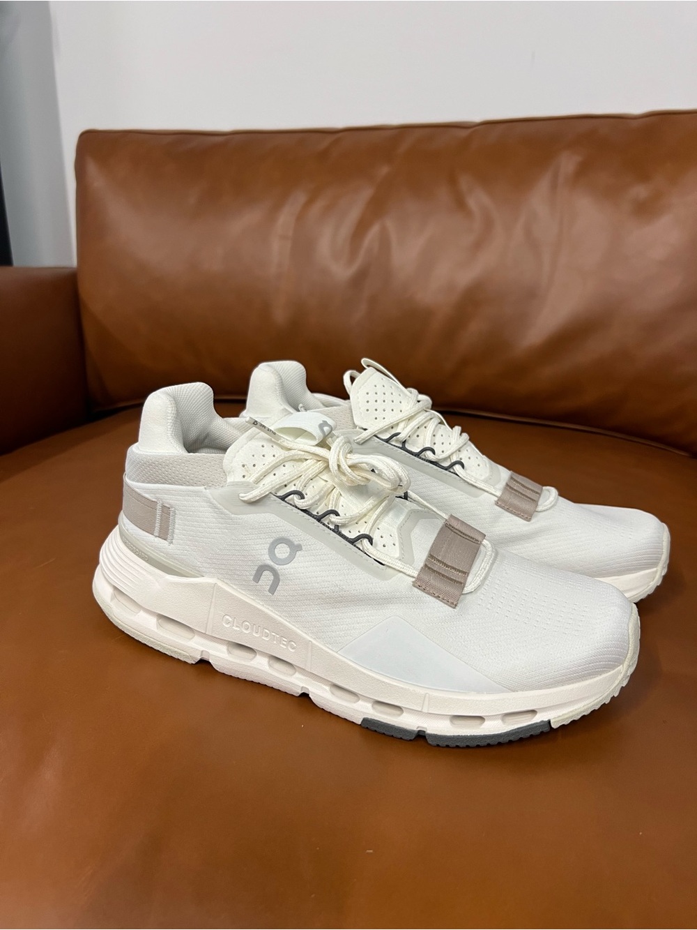 On Running Men's CLOUDNOVA 2 ICE SAND 7.5